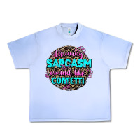 Grape Ice throwing sarcasm around like confetti Urban Heavy Tee - AdoDesignShop