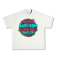 Pistachio throwing sarcasm around like confetti Urban Heavy Tee - AdoDesignShop