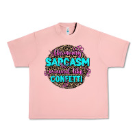Salmon throwing sarcasm around like confetti Urban Heavy Tee - AdoDesignShop