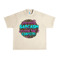 Sandshell throwing sarcasm around like confetti Urban Heavy Tee - AdoDesignShop