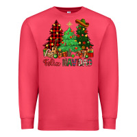 Cardinal Feliz Navidad Premium Sweatshirt - NancyCooperArtShop