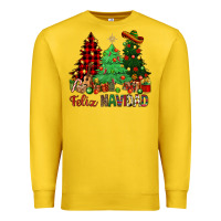 Lemon Feliz Navidad Premium Sweatshirt - NancyCooperArtShop