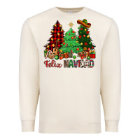 Sandshell Feliz Navidad Premium Sweatshirt - NancyCooperArtShop