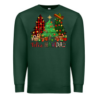 Sports Green Feliz Navidad Premium Sweatshirt - NancyCooperArtShop