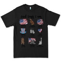 Black god says i am Premium Tee - MaliasSmallBusiness