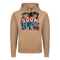 Vintage Coffee Boom bitch get out the way 4th of July Vintage Hoodie - CowGirlArtShop