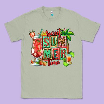 Sweet Summer Time Margarita Classic Tee Designed By Jasminsmagicworld