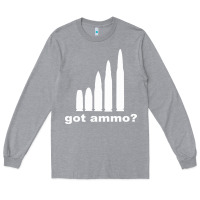 Heather Grey Got Ammo Long Sleeve Tee - Bettercallsaul