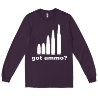 Plum Got Ammo Long Sleeve Tee - Bettercallsaul