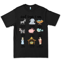 Black god says i am Premium Tee - MaliasSmallBusiness