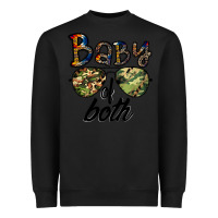 Black baby of both Heavyweight Sweatshirt - CowhideDigitalArt