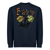 Navy baby of both Heavyweight Sweatshirt - CowhideDigitalArt