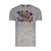 Cloud Rock god bless america Vintage Tee - CowhideDigitalArt