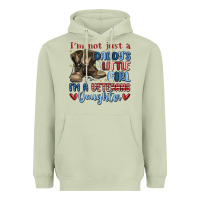 Matcha i'm not just a daddy's little girl Heavyweight Hoodie - MaliasSmallBusiness
