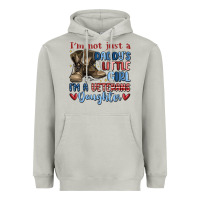 Moon Dust i'm not just a daddy's little girl Heavyweight Hoodie - MaliasSmallBusiness