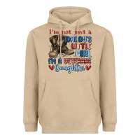 Mushroom i'm not just a daddy's little girl Heavyweight Hoodie - MaliasSmallBusiness