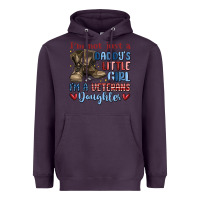 Plum i'm not just a daddy's little girl Heavyweight Hoodie - MaliasSmallBusiness