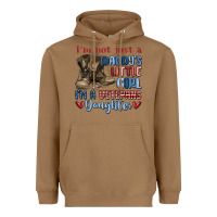 Toasted Coconut i'm not just a daddy's little girl Heavyweight Hoodie - MaliasSmallBusiness