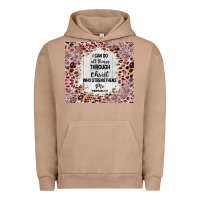 Pigment Burro i can do all things with leopard and glitter Urban Hoodie - TumblerDesignByShophia