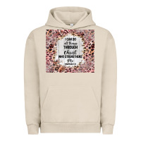 Pigment French Oak i can do all things with leopard and glitter Urban Hoodie - TumblerDesignByShophia
