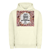 Pigment Pistachio i can do all things with leopard and glitter Urban Hoodie - TumblerDesignByShophia