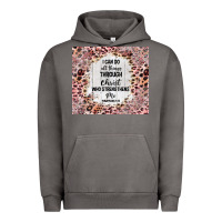 Pigment Tornado i can do all things with leopard and glitter Urban Hoodie - TumblerDesignByShophia