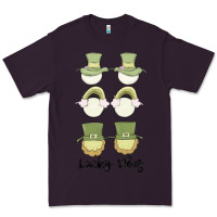 Plum lucky vibes Premium Tee - MaliasSmallBusiness