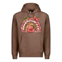 Chestnut strawberry rainbow Premium Hoodie - BarkalooDesign