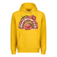 Lemon strawberry rainbow Premium Hoodie - BarkalooDesign