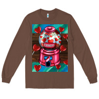 Chestnut candy machine  with heart candies  air Long Sleeve Tee - AdoDesignShop