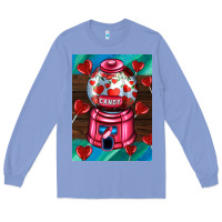 Colony Blue candy machine  with heart candies  air Long Sleeve Tee - AdoDesignShop