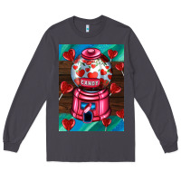 Smoke candy machine  with heart candies  air Long Sleeve Tee - AdoDesignShop
