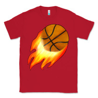 Red basketball Classic Tee - JahusDesignShop