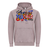 Vintage Zinc American Teacher Vintage Hoodie - Neo Western