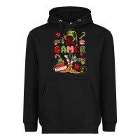 Black the gamer elf Heavyweight Hoodie - MaliasSmallBusiness