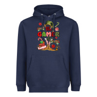 Navy the gamer elf Heavyweight Hoodie - MaliasSmallBusiness