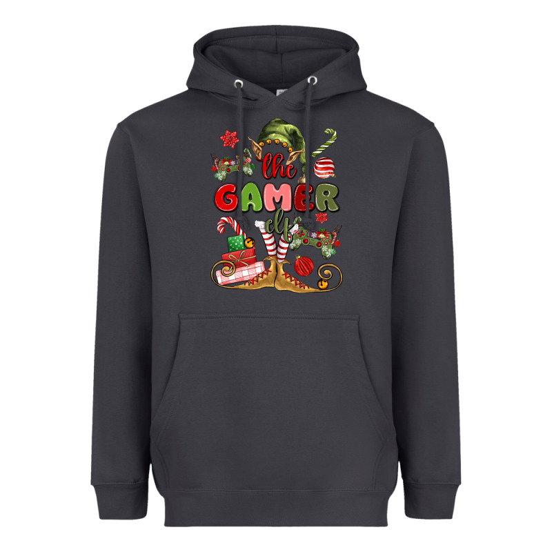 The Gamer Elf Heavyweight Hoodie by MaliasSmallBusiness | Teevron