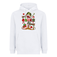 White the gamer elf Heavyweight Hoodie - MaliasSmallBusiness