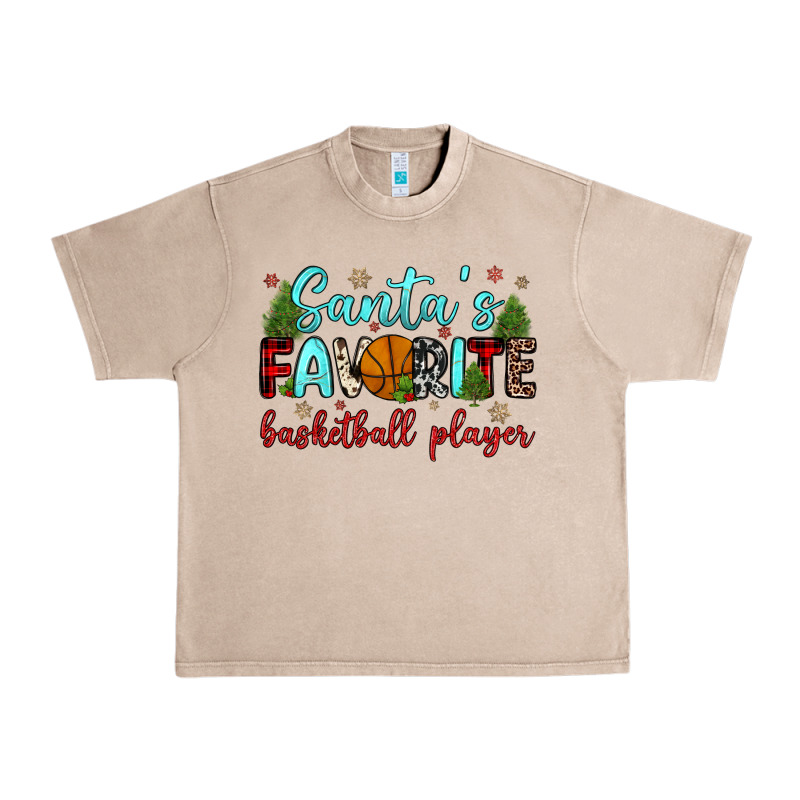 Santa S Favorite Basketball Player Urban Heavy Tee by JahusDesignShop | Teevron