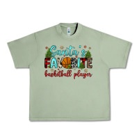 Oil Green santa s favorite basketball player Urban Heavy Tee - JahusDesignShop