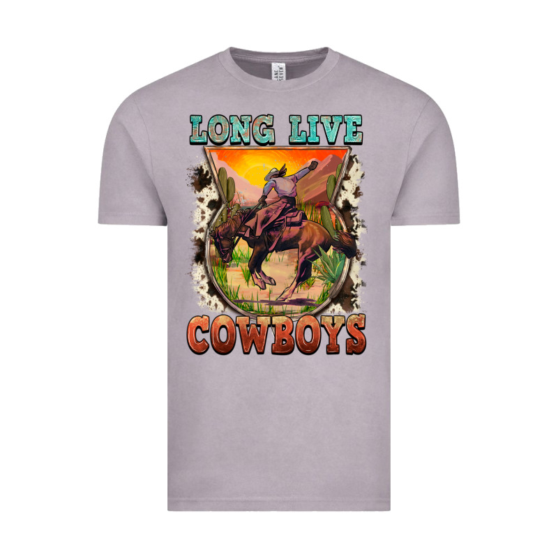 Long Live Cowboys Vintage Tee by FaDigitalArtStudio | Teevron