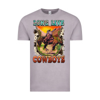 Vintage Zinc long live cowboys Vintage Tee - FaDigitalArtStudio