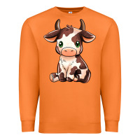 Carrot Baby Brown Cow Premium Sweatshirt - MaliasSmallBusiness
