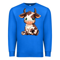True Royal Baby Brown Cow Premium Sweatshirt - MaliasSmallBusiness