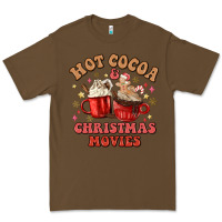 Cacao hot cocoa and christmas movies Premium Tee - MaliasSmallBusiness