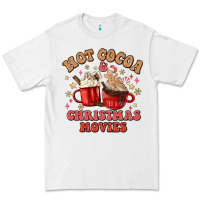 White hot cocoa and christmas movies Premium Tee - MaliasSmallBusiness