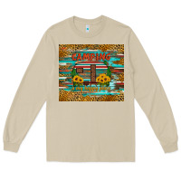 Mushroom camping is my happy place Long Sleeve Tee - Artiststas