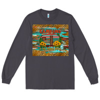 Smoke camping is my happy place Long Sleeve Tee - Artiststas