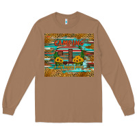 Toasted Coconut camping is my happy place Long Sleeve Tee - Artiststas