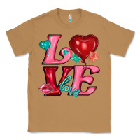 Toasted Coconut love with balloons Classic Tee - AdoDesignShop